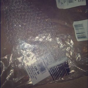 Birdcage veil with beading